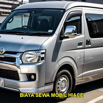 biaya sewa mobil hiace